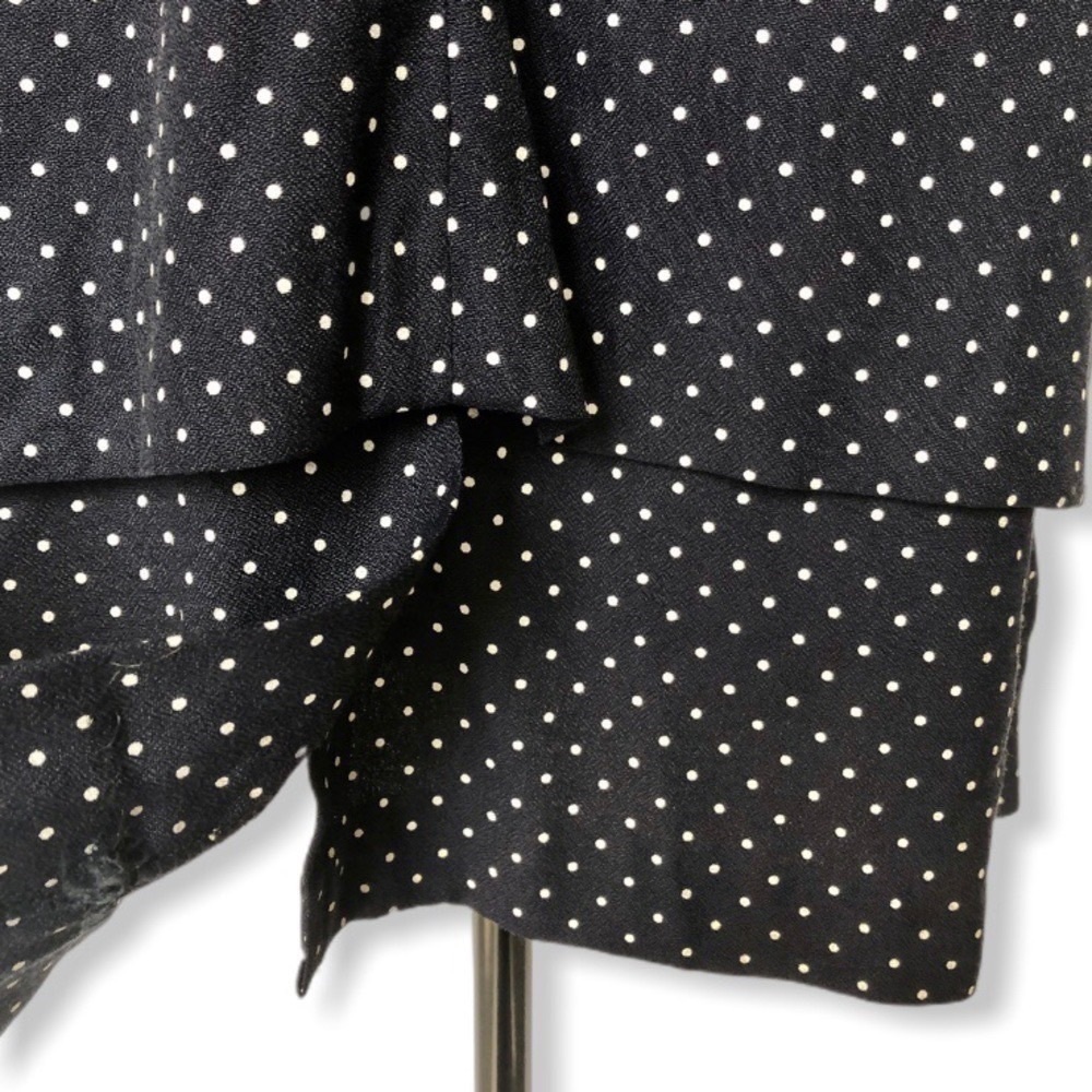 Vintage Michael Blair Rayon Polka Dot Jacket Dress Size 14 - Picture 6 of 9